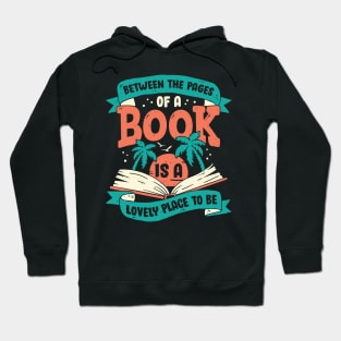 Book Reader Reading Lover Gift Hoodie